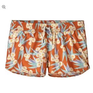 Patagonia Floral Micro Shorts Size Small